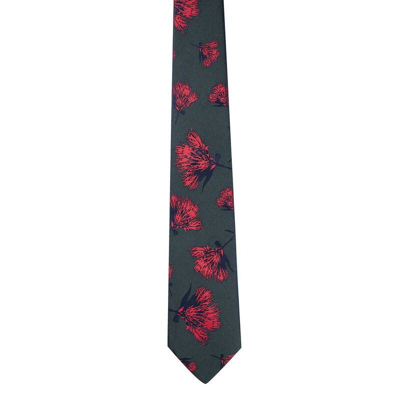 Parisian Kiwi Country Pohutukawa Tie image number 1